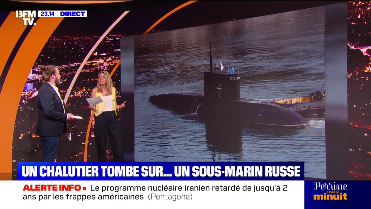 Ce que l'on sait du sous-marin russe aperçu au large des côtes d'Armor
