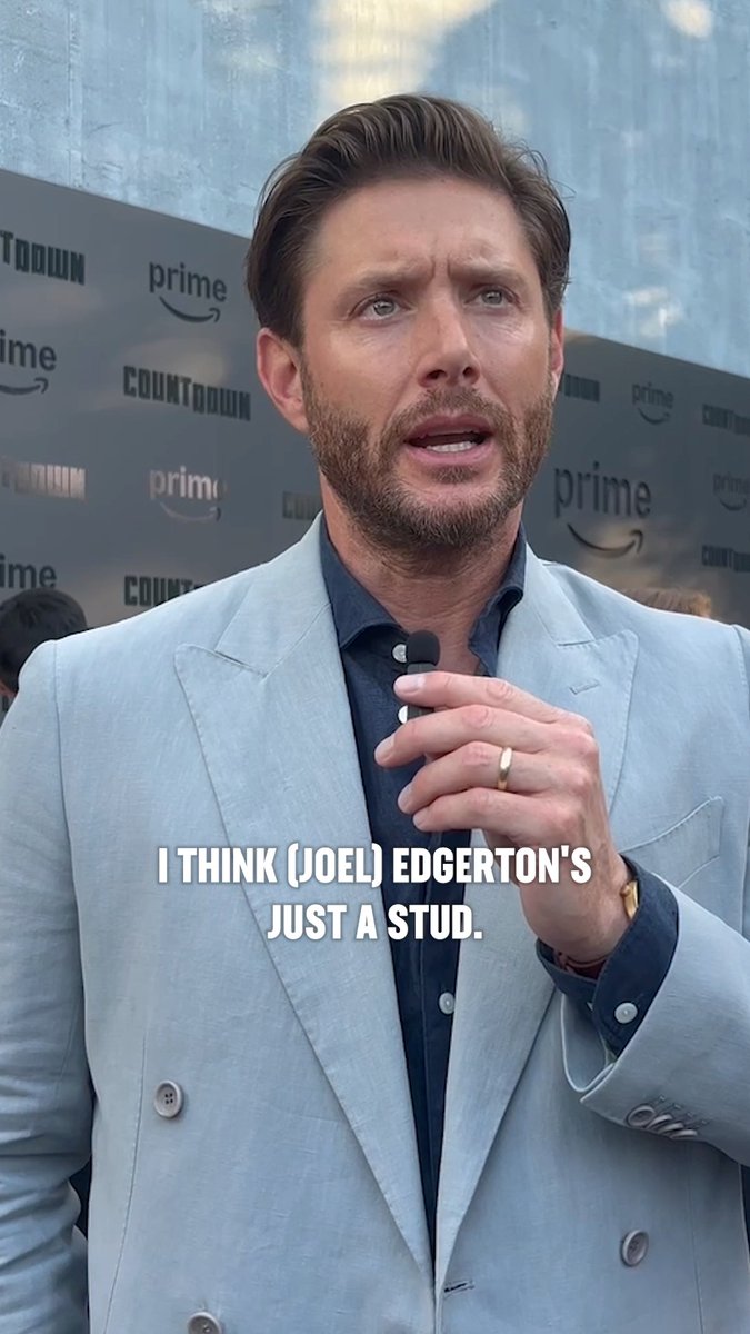 #Countdown star Jensen Ackles has been binging #DarkMatter - starring Joel Edgerton.