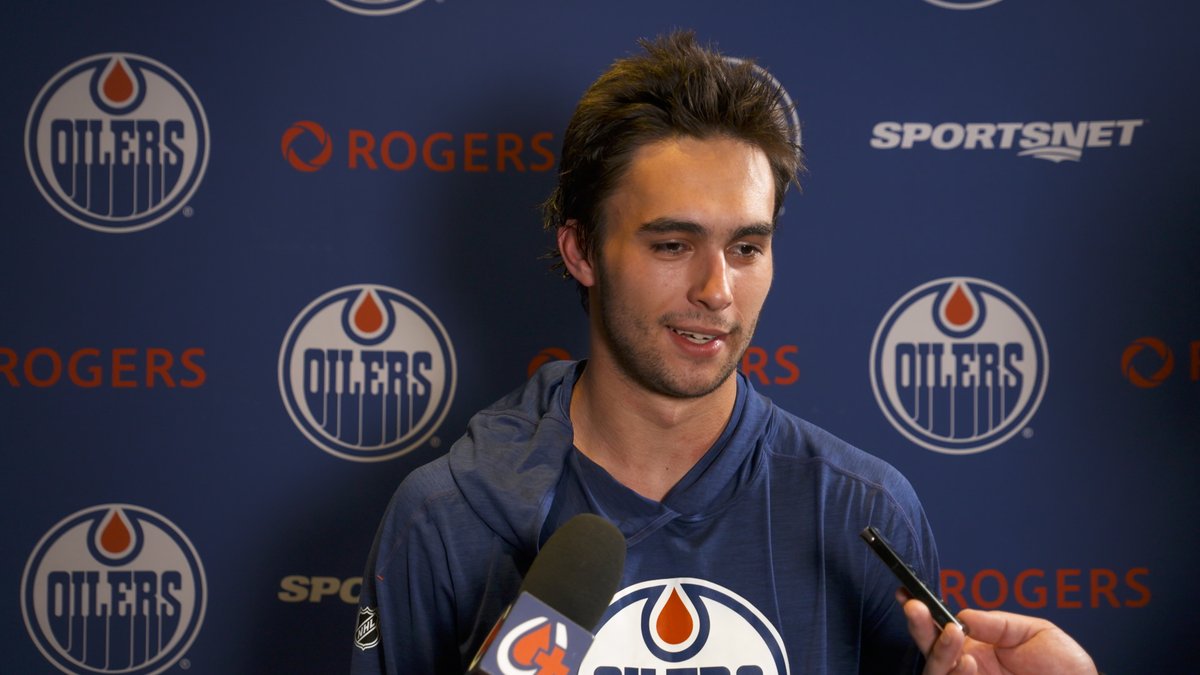 "Keep improving my skating & my speed. Keep getting stronger & working on everything. There's never nothing you can't work on." #Oilers forward prospect Sam O'Reilly checks in from Development Camp to discuss his off-season goals. Enterprise | #LetsGoOilers