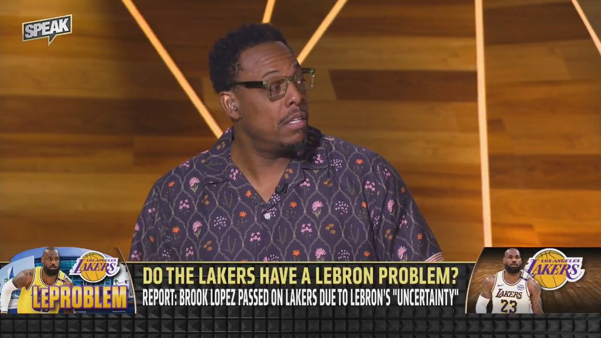 .Paul Pierce: The Lakers don't have a LeBron problem.
