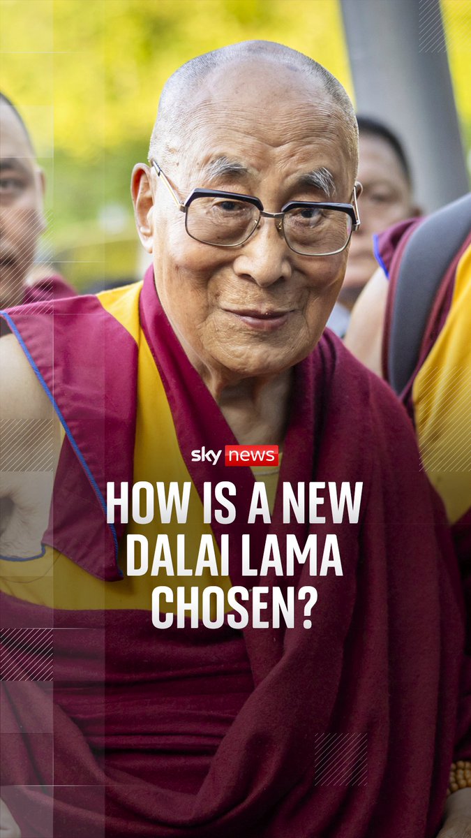The Dalai Lama says he will have a successor after his death, ending years of speculation over whether he would be the last Tibetan spiritual leader. Sky's Amelia Harper explains how a successor is chosen ⬇️