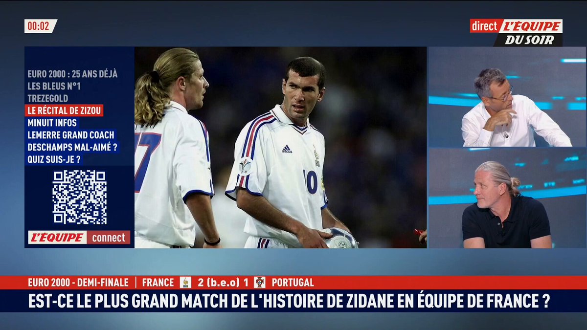 Emmanuel Petit : "Une fois, je me suis arrêté pour regarder Zidane jouer". #EDS
