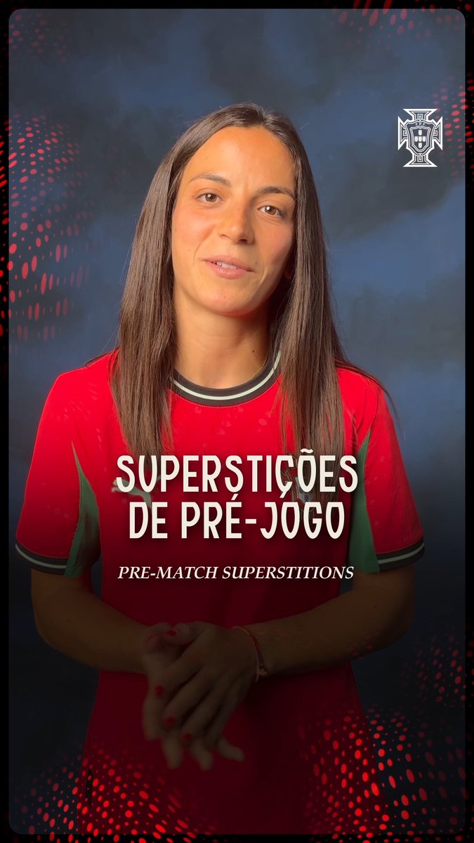 "Antes de um jogo, eu..." 👀 As superstições das #Navegadoras 💫⛵ #FazHistória | #WEURO2025