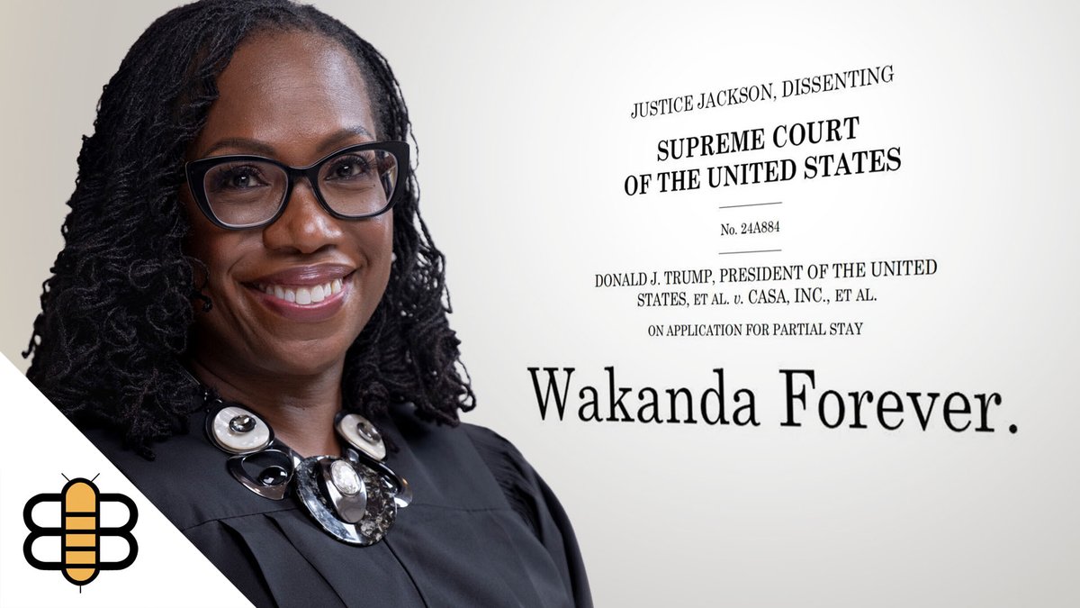 In Powerful Dissent, Ketanji Brown Jackson Simply Writes 'Wakanda Forever'