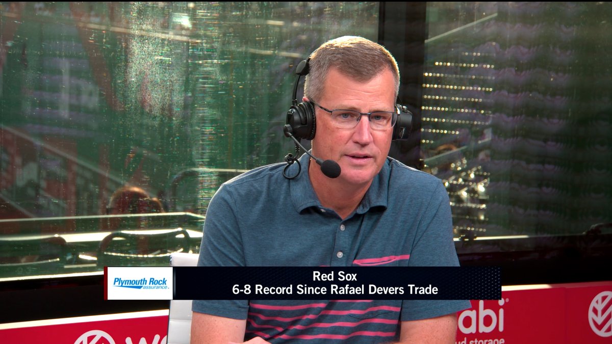 “I don’t think you can say that when Raffy Devers leaves the middle of your lineup, that specific move makes you better... We made the move for baseball reasons that were necessary. We’re confident in the group that we have.” Sam Kennedy on the Rafael Devers trade.