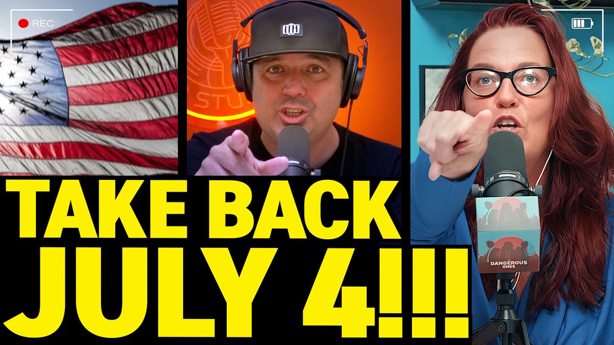 🚨TAKE BACK JULY 4TH 🇺🇸 You can march, you can rally, or you can raise hell at your block party. But make no mistake, this is the new patriotism! We've got ALL THE DETAILS about this weekend's protests.