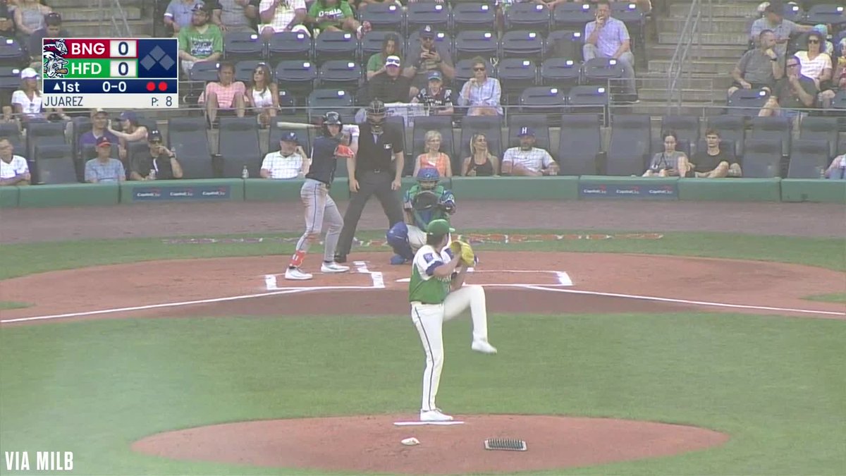 Carson Benge's first home run for Double-A Binghamton!