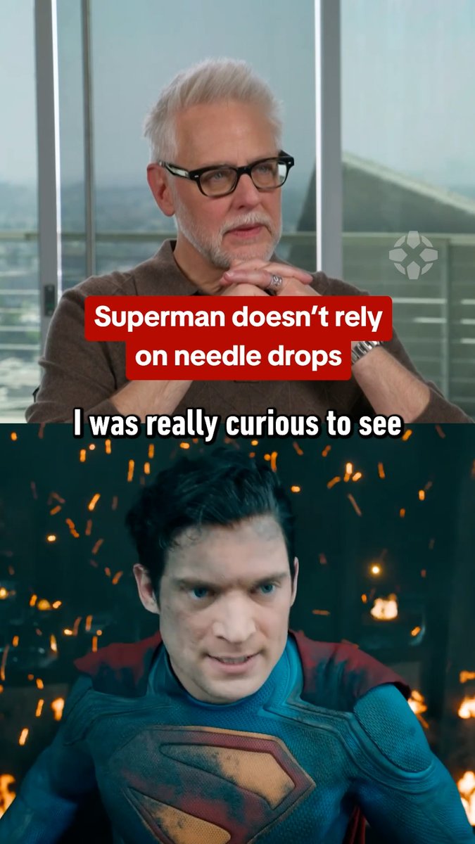 Unlike his past comic book movies, James Gunn's Superman doesn't rely heavily on a soundtrack: