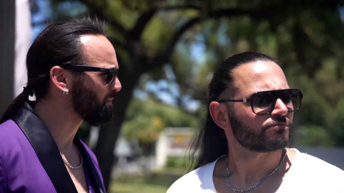The Matthew & Nicholas Jackson, Matthew Jackson and Nicholas Jackson, continue to flaunt their “wealth” in their childhood neighborhood. Watch #AEWDynamite 300 LIVE on TBS &amp; MAX