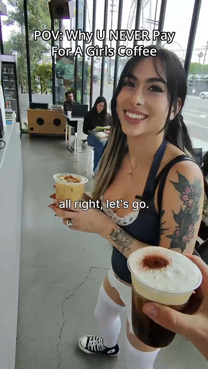 Would you pay for my coffee?