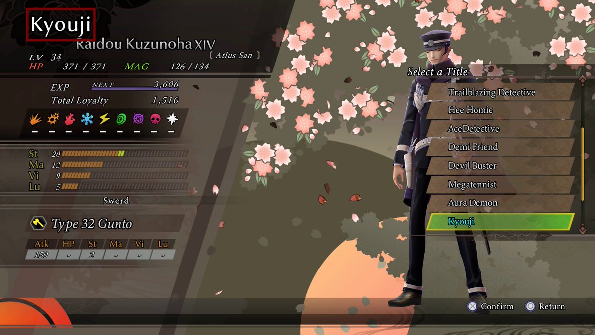 Attention Hee Homies! 📣 The RAIDOU Remastered community player titles will be available tomorrow as part of the free “Demonic Designations: Summoner Titles” DLC. Thank you again for your participation!