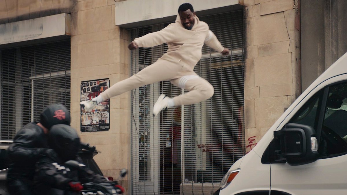 Michael Jai White plays a private eye looking for a missing R&amp;B star in the new action-comedy Trouble Man, in theaters August 1.