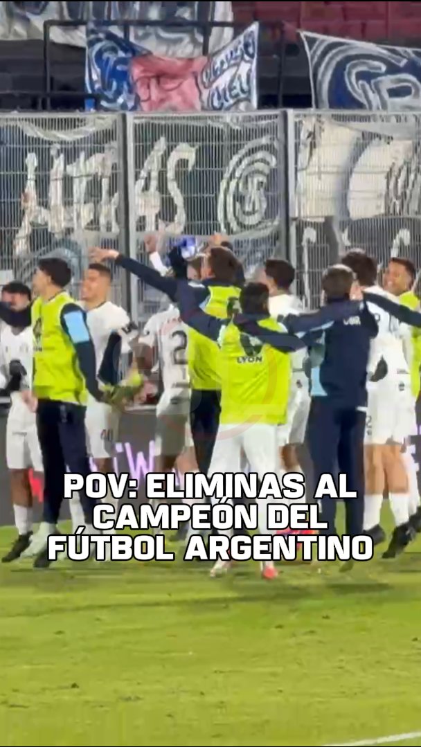 ¡LA LEPRA MENDOCINA FESTEJÓ EN LA CASA DE LA LEPRA ROSARINA! Independiente Rivadavia eliminó a Platense de la #CopaArgentina y festejó con sus hinchas en el Coloso del Parque.