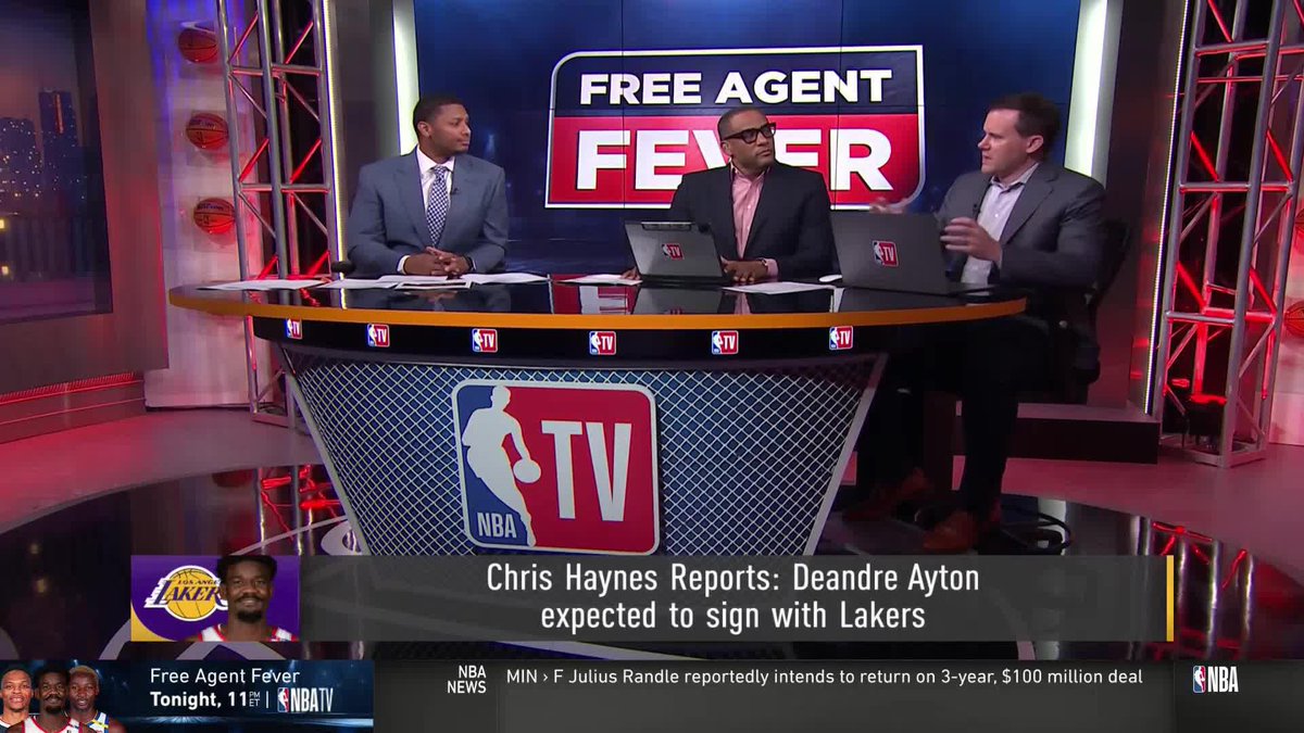 "I like how this team looks offensively, I just worry about who they're gonna guard... Keep an eye on them to add another big." 👀 DeAndre Ayton is now a Laker & Ryan McDonough reacts.