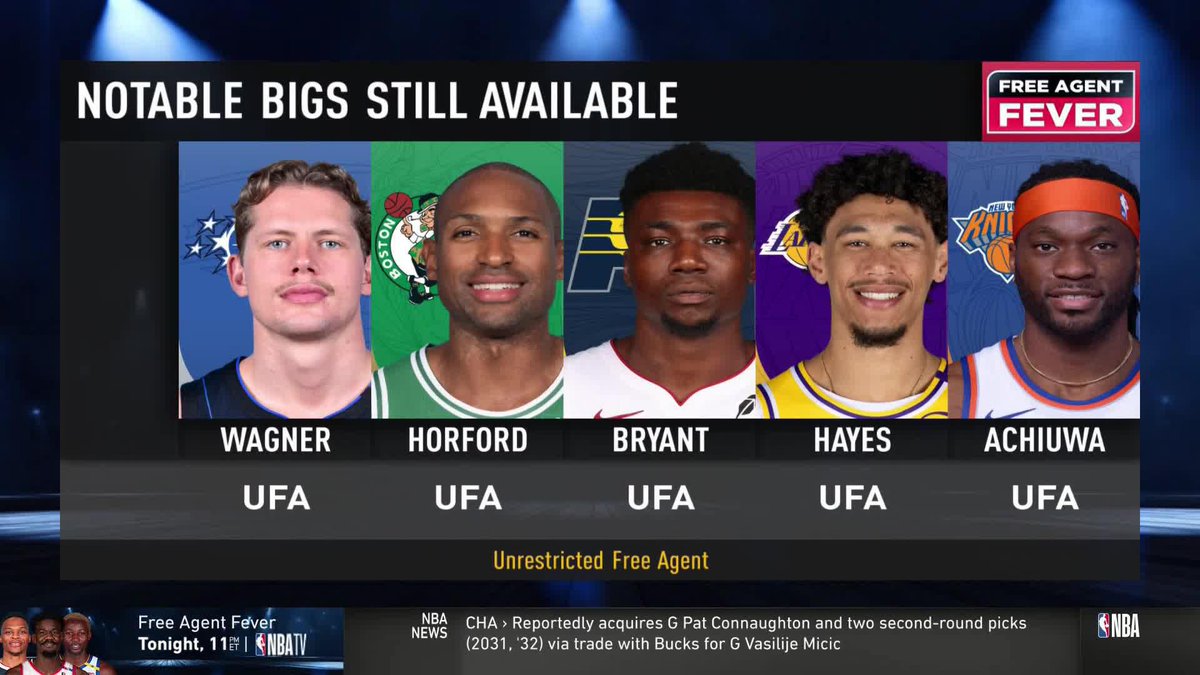 A handful of bigs are still available in the free agent market 👀 Ryan McDonough & Steve Smith discuss scenarios that could play out in the coming days 🗣️