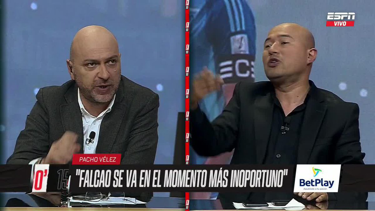 #ESPNF90Colombia | El clásico nocturno del fútbol ¿Falcao cumplió en Millonarios? ¡Se calentó el debate entre Jorge Bermudez y Nicolás Samper! Queremos leer tu opinión con #ESPNF90Colombia