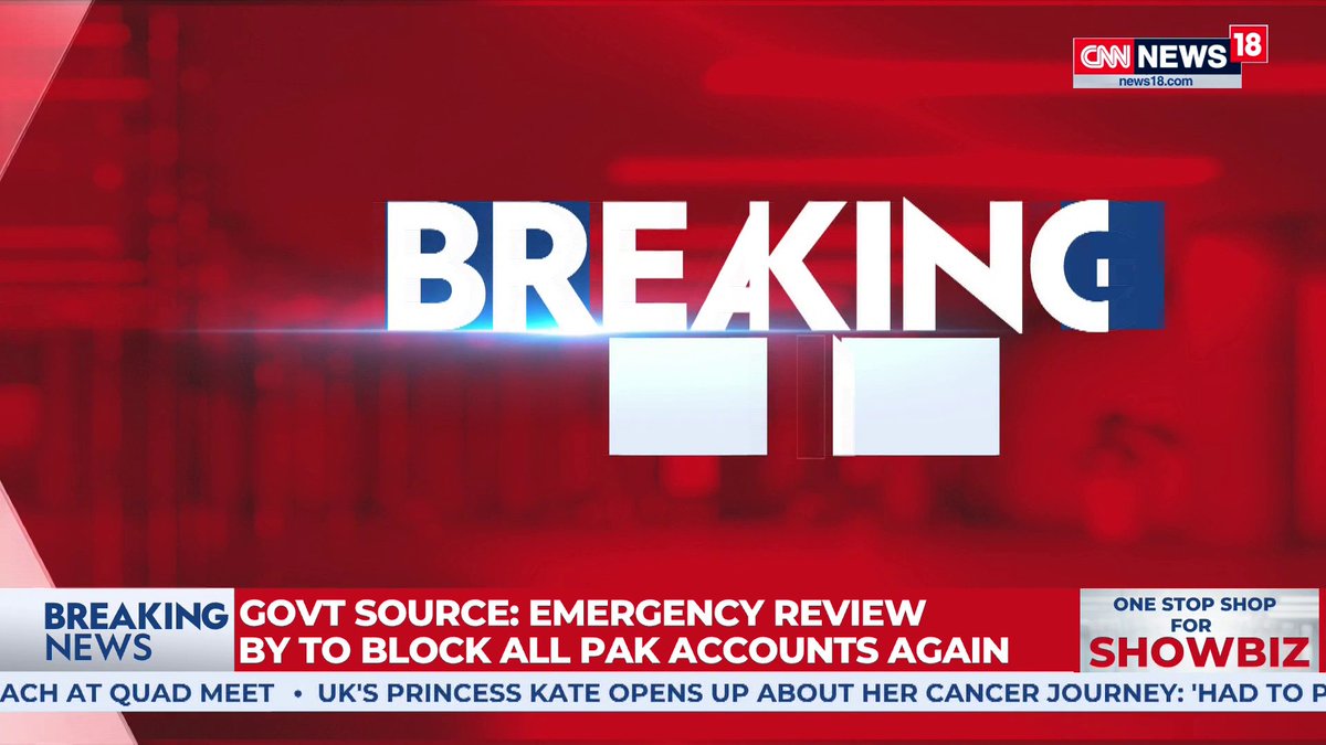 📢 Govr begins EMERGENCY REVIEW to BLOCK all Pakistani A/Cs again ~ Payal Mehta says, Govt cited some Procedural lapse which led to the reinstation. Every Account will be BLOCKED AGAIN🔥 #BanPakContent