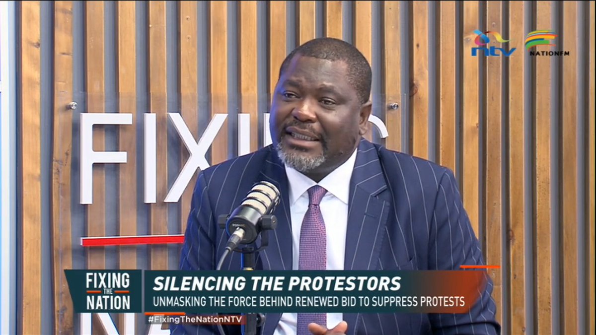 Does Kenya need new laws on picketing and demonstrations? CS Geoffrey Ruku says the existing Public Order Act is outdated, colonial, and not fit for a free Kenya. #FixingTheNationNTV Nomadic Panda 🐼 Eric Latiff Nation FM