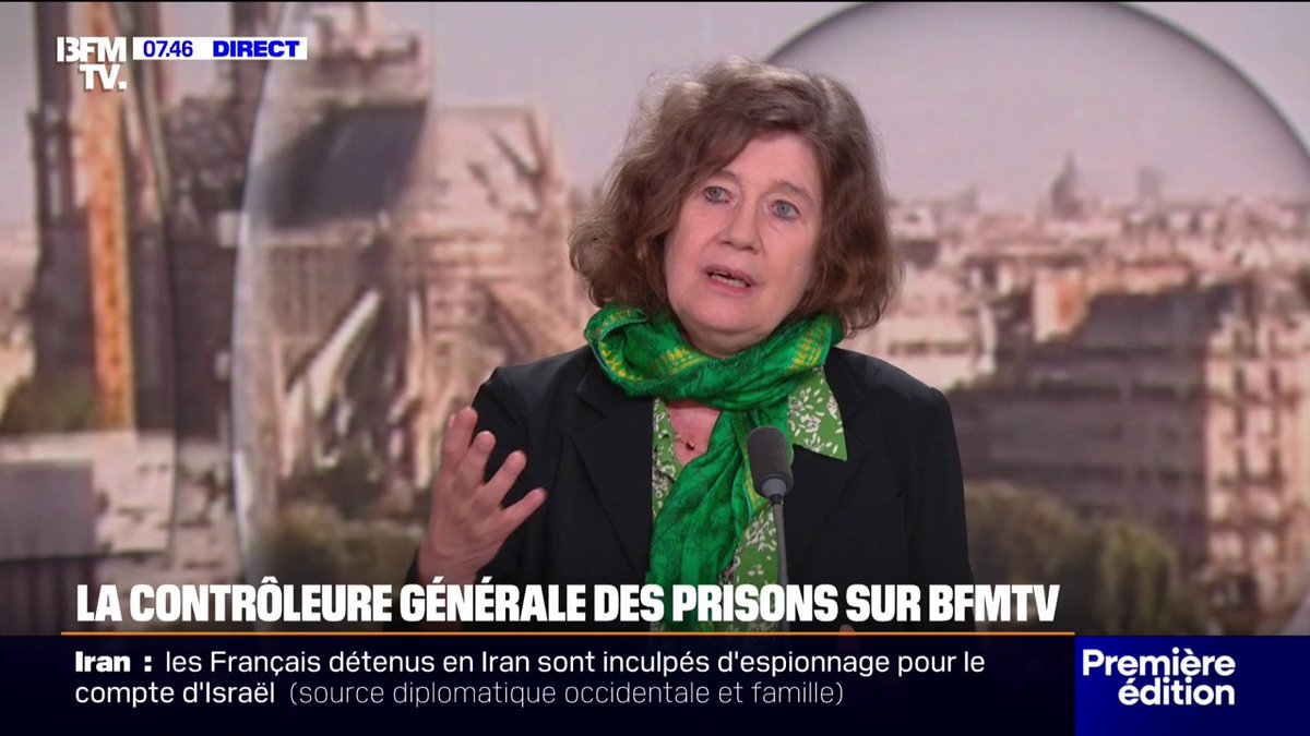 Surpopulation carcérale: la contrôleure générale des lieux de privation de liberté appelle "à faire sortir des détenus un mois avant leur fin de peine"