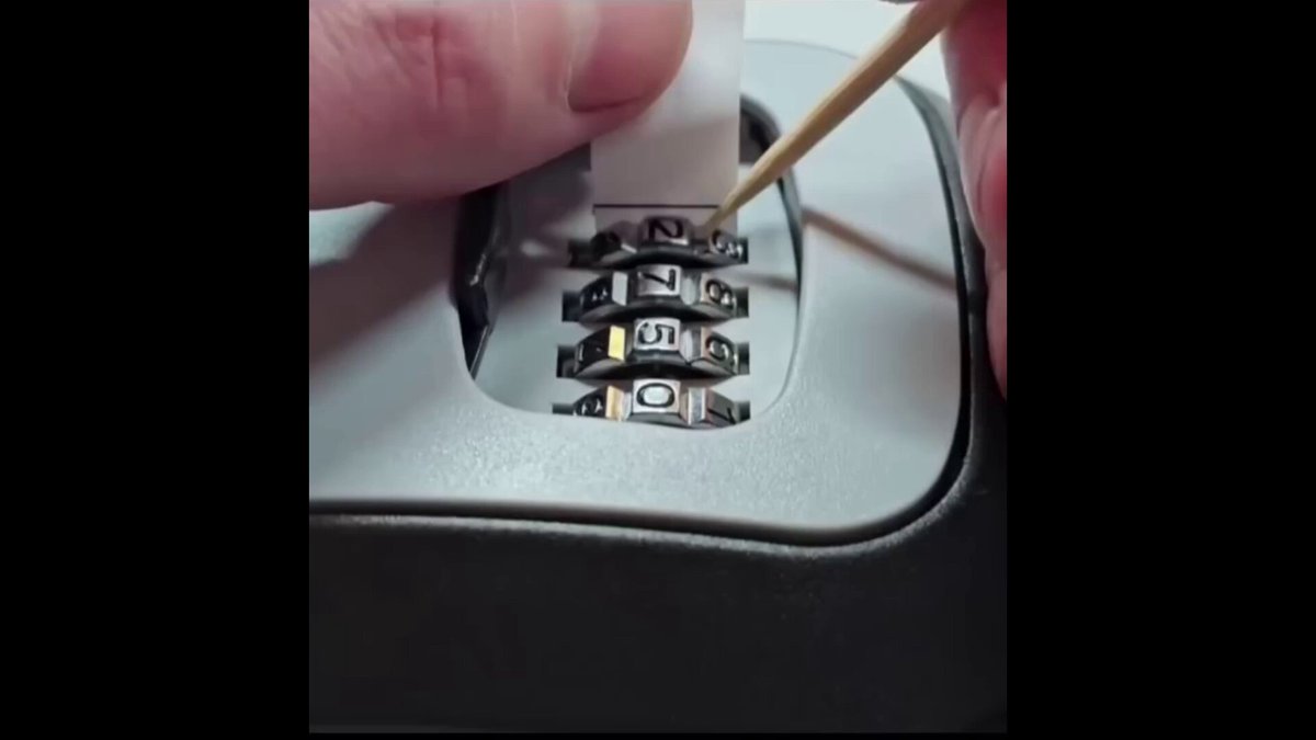 How to open any combination lock