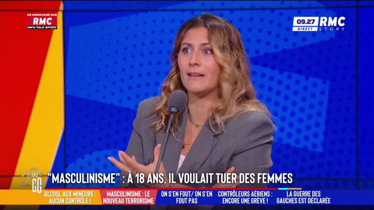 💥 À 18 ans, il voulait tuer des femmes : ce nouveau terrorisme vous fait-il peur ? 🗣️ Flora Ghebali : "C'est juste des petits puceaux qui sont frustrés parce qu'ils n'ont pas ce qu'ils voient dans les films porno. Ils ont une haine complotiste des femmes." #GGRMC