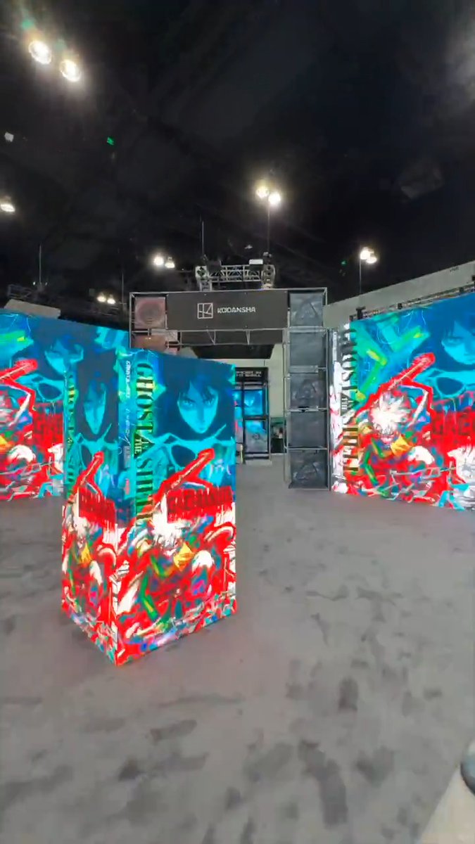 ロサンゼルスにて「#AnimeExpo」が開幕します。 完成した講談社ブースで、現地のファンの皆さんと交流できるのを心待ちにしています。 #AX2025 #AnimeExpo2025 Anime Expo #GACHIAKUTA TVアニメ『ガチアクタ』公式 #攻殻機動隊 #ghostintheshell 攻殻機動隊【公式】GHOST IN THE SHELL official