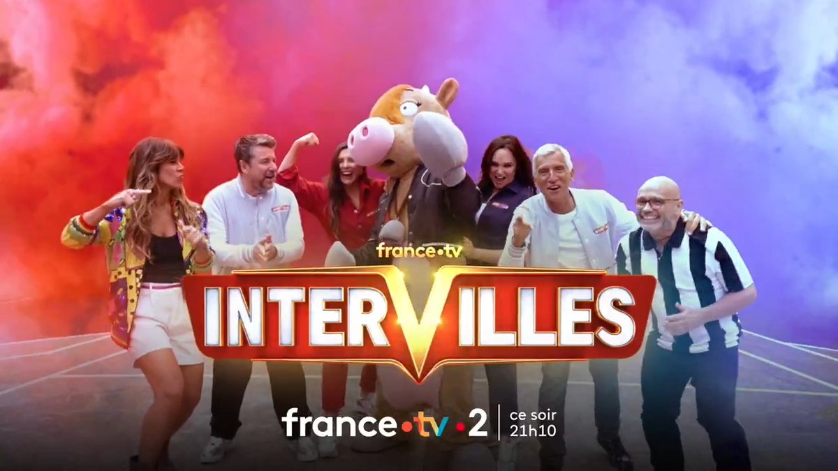 C'est plus qu'une émission de télé ! 👉 Le grand retour d'Intervilles, c'est ce soir en direct à 21h10 sur France 2 et sur