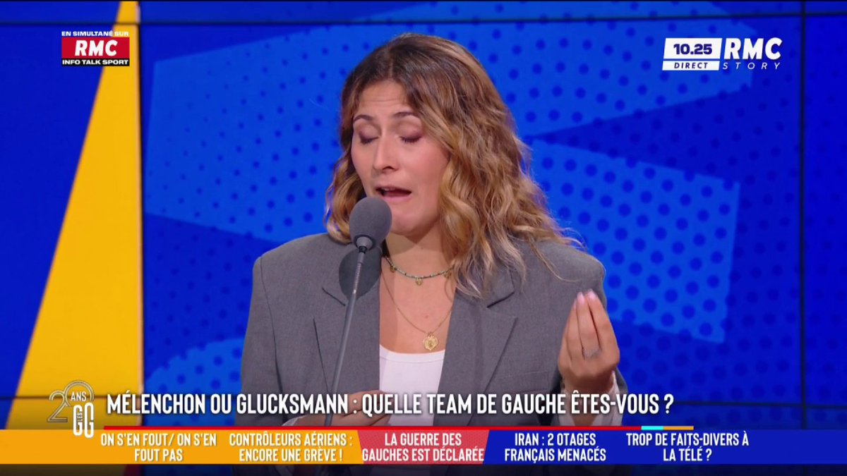 🤼 Mélenchon ou Glucksmann ? Quelle team êtes-vous ? 🗣️ Flora Ghebali : "LFI, ce n'est pas la gauche, c'est un populisme extrémiste. Jean-Luc Mélenchon n'est plus de gauche, il n'est ni dans un discours universaliste, ni humaniste." #GGRMC