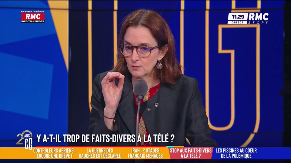 🔪 Y a-t-il trop de faits-divers à la télé ? 🗣️ Barbara Lefebvre : "On a déjà nos filles qui sont les proies de prédateurs sexuels franco-français, ce n'est pas pour qu'en plus elles soient les proies d'un OQTF. Dire ça, ce n'est pas être facho." #GGRMC