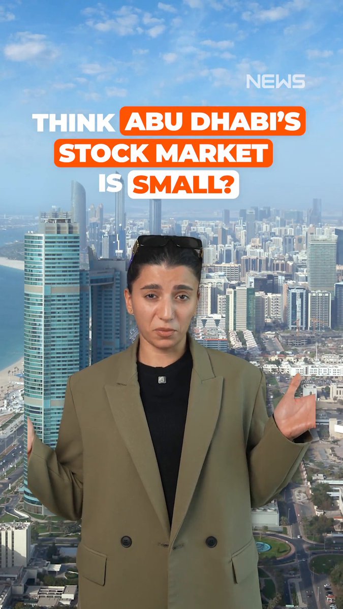 🇦🇪 Think Abu Dhabi’s stock market is small? These numbers might change your mind. #abudhabi #uae #stocks #adx