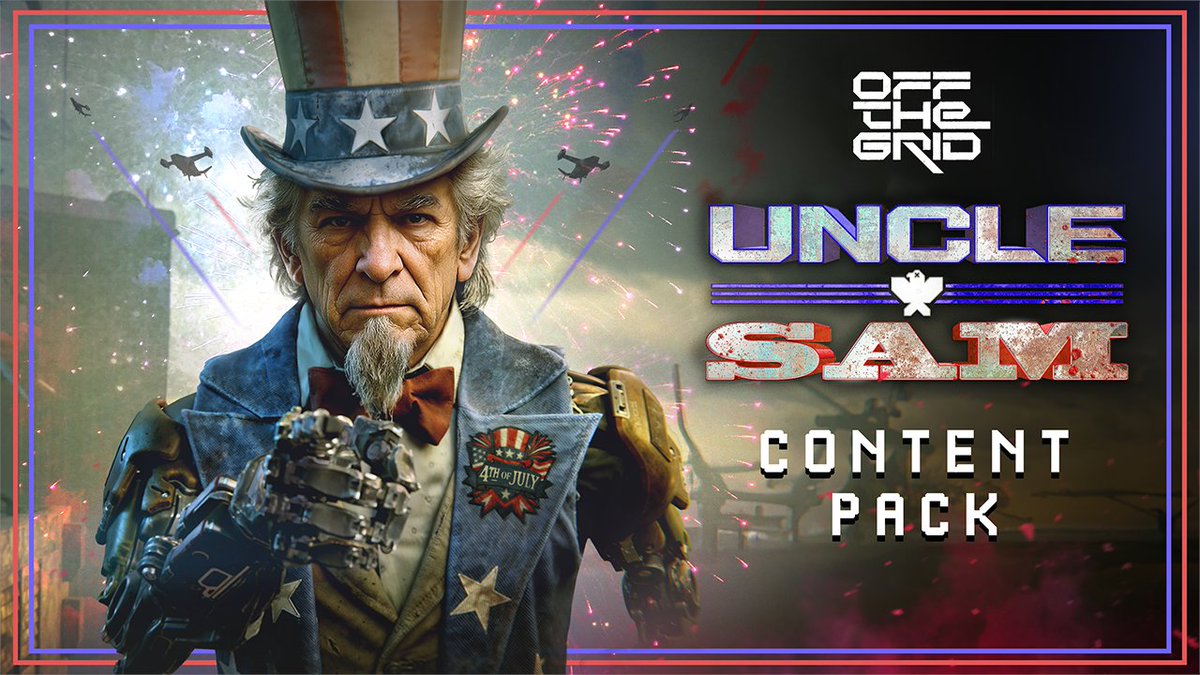 Red-white-and-ruined, and ready to sell Liberty by the bullet. 🤯🗽 The Uncle Sam Content Pack is available now via OTG Pro. Watch in 4K 🔗