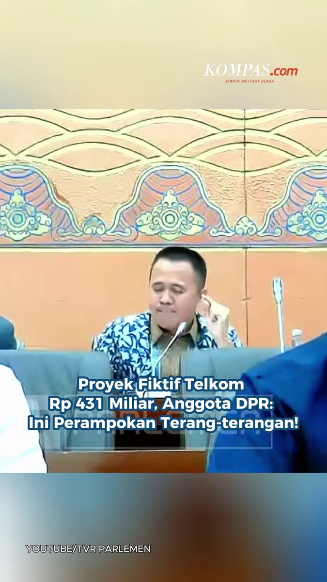 Proyek Fiktif Telkom Rp 431 Miliar, Anggota DPR: Ini Perampokan Terang-terangan!