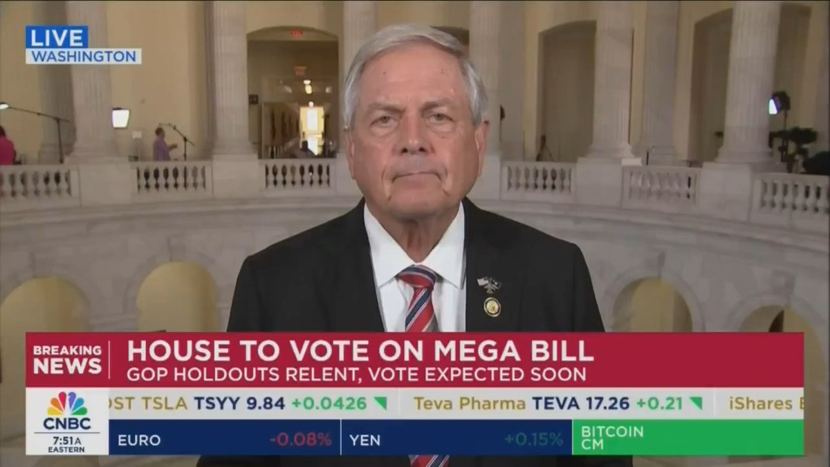 Q: You had a view that was negative about the bill yesterday. Is there something different about it today? GOP Congressman: Yeah. It is. We met with Trump