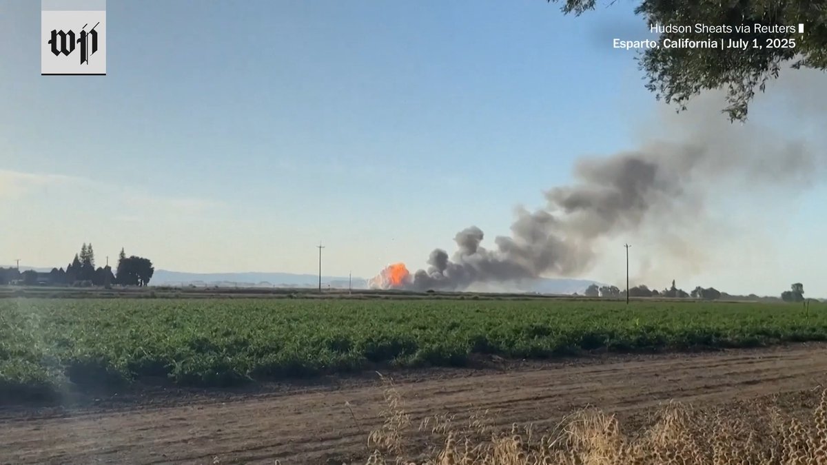 A warehouse storing fireworks in Northern California exploded on Tuesday, leaving seven people missing and two injured as explosions continued into Wednesday evening, officials said.