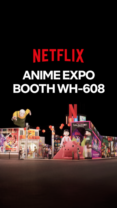💥Anime Expo 2025💥 アニメからゲームまで、 お楽しみと最新ニュースが盛りだくさん🥳 会場でお会いしましょう! 📅7月3日〜7月6日(現地時間) 📍 ロサンゼルス・ピーコックシアター ▶️ Netflixブース【WH-608】 Netflix Games #AnimeExpo #AX2025 #AnimeExpo2025