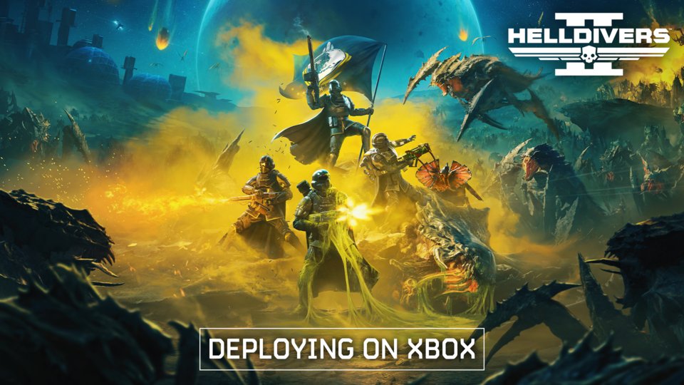 A new dawn is upon us. Super Earth is expanding its operations and opening new enlistment centres. Xbox players, your opportunity to enlist is coming when HELLDIVERS 2 deploys to Xbox Series X|S on August 26. Pre-order Standard Edition and the Super Citizen Edition of Helldivers 2 today! Pre-order on Xbox: Standard Edition: Super Citizen Edition: