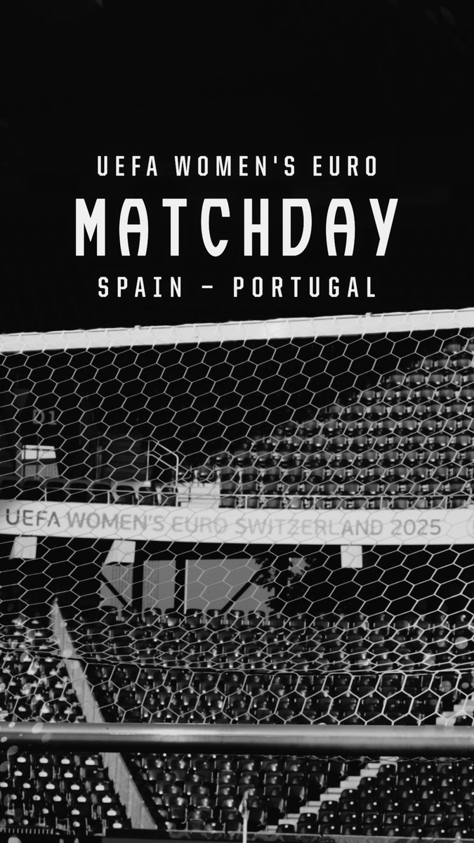 Dia de jogo no #WEURO2025. 𝗣𝗲𝗹𝗼 𝗗𝗶𝗼𝗴𝗼. 🤍