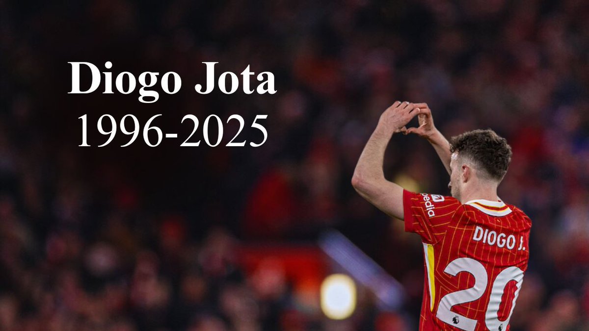 Liverpool supporters have been leaving tributes to Diogo Jota at Anfield.