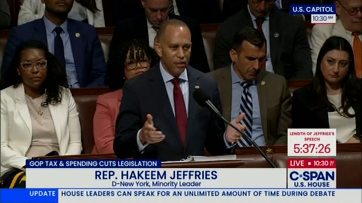 Leader Jeffries: Janice is a small business owner, mother, ACA recipient. She recently spoke about how Trump's tariffs could force her to close her business, which has given her family a livelihood for a decade and help put two children through college. She writes, 'I just don't understand why Trump thinks putting tariffs will help American businesses. It's going to decimate us. People like us will be hit the hardest'