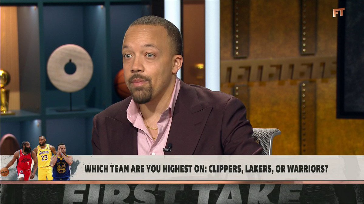 "I'm not believing in playoff James Harden." 😅 David Dennis Jr. disagrees that the Clippers are the best team in California right now.