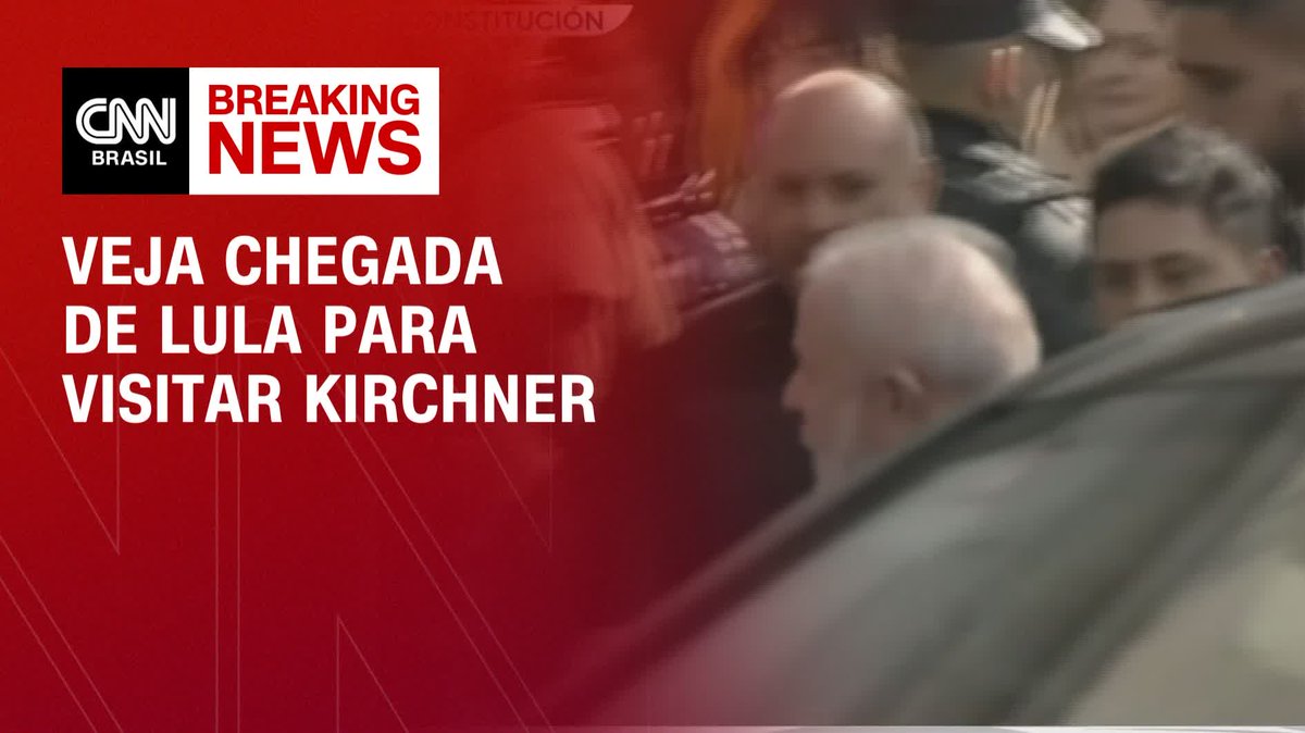 Lula chega para visita a Kirchner em domiciliar; assista #BastidoresCNN