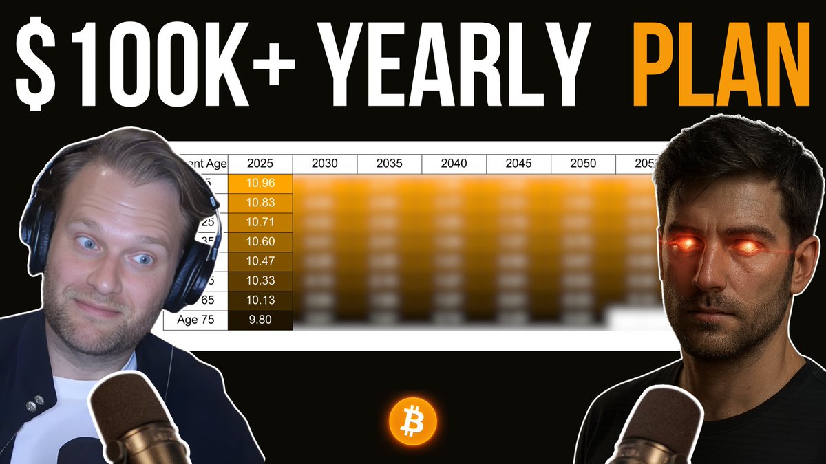 BFM167: THE ULTIMATE BITCOIN RETIREMENT GUIDE - with Sminston With⚡️ He analyzed Bitcoin’s long-term adoption patterns to calculate an optimized retirement guide. Whether you want $50K/year or $1M/year, he ran the numbers📈 This is the Bitcoin Retirement Breakdown you need👇