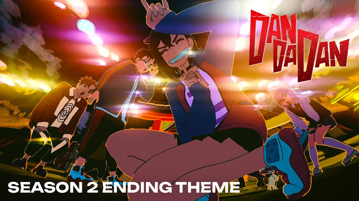 Rock out to the new Ending Theme for #DANDADAN Season 2, "Doukashiteru" by WurtS! 🎸💥 🌎 Season 2 now streaming worldwide! 🌏