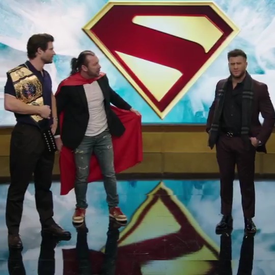 Charge your summer not only with the All Elite action of AEW Dynamite and Collision, but @DC’s Superman only in theaters July 11th! Get tickets now