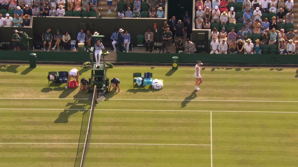 The title-holder continues her #Wimbledon journey 💥 2024 Ladies' Singles Champion Barbora Krejcikova defeats Caroline Dolehide 6-4, 3-6, 6-2 to move into the third round at SW19 ➡️