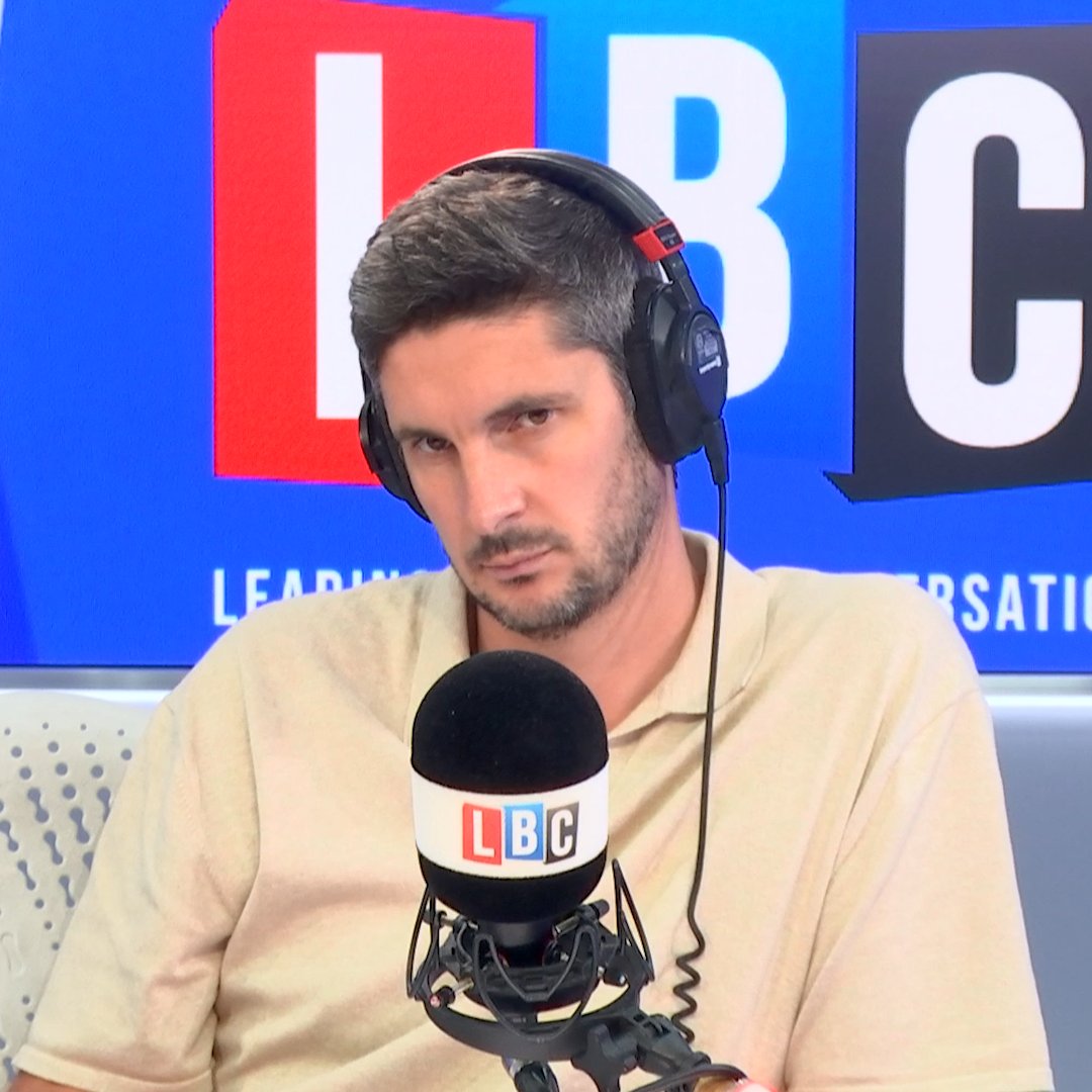 ‘You are the bigot.’ Tom Swarbrick reacts to a texter who wants to ‘deport Nigel Farage’ over his stance on Channel crossings.