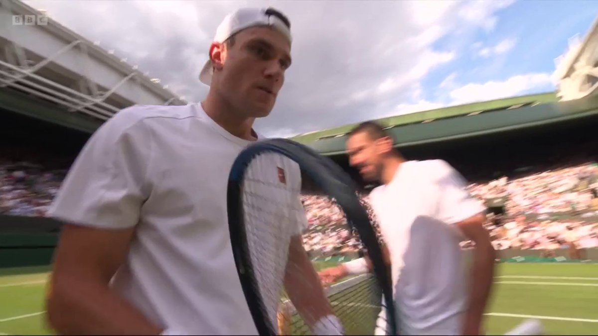 Not the start Jack Draper wanted. Marin Cilic takes the opening set against the British number one. #Wimbledon