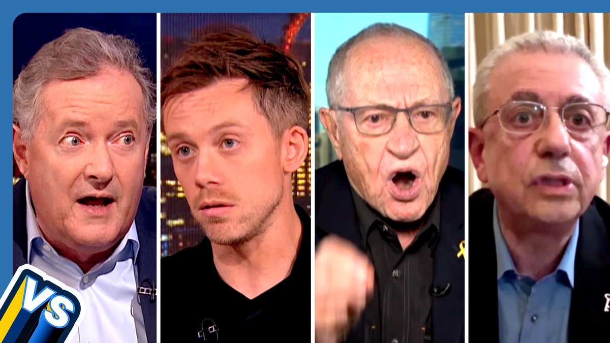 "I think the real terrorist is YOU!" Alan Dershowitz and Mustafa Barghouti face off on Gaza plus Piers Morgan is joined by Owen Jones - full episode now available 👇 📺 Piers Morgan | Owen Jones | Alan Dershowitz | Mustafa Barghouti @Mustafa_Barghouti