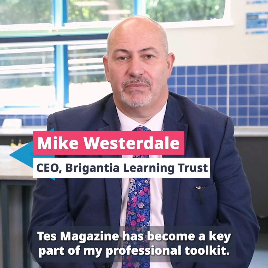 “Tes Magazine has become a key part of my professional toolkit.” CEO Mike Westerdale stays informed on the go with the new Tes Magazine app—packed with award-winning journalism, big-name interviews &amp; more. Android 👉 iOS 👉
