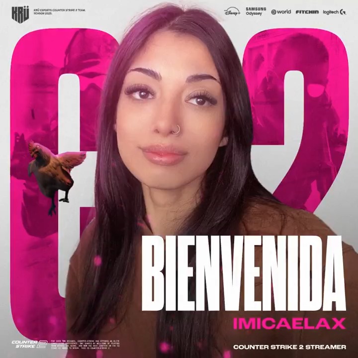 SALUDEN A LA NUEVA STREAMER DE LA ROSADA! Bienvenida a KRÜ, mica! Se vienen muchas cositas 🤟🩷